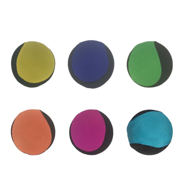 Advancent 6 piezas, 5,5 cm, pelota que rebota al aire libre, piscinas, juguete de agua, globos de entrenamiento, pelotas para aliviar el estrés Ropa Deportiva, Zapatos