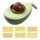 thumbnail image 4 of Chopper Cutter Shredder Slicer Potato Vegetable Food Prep, 6-in-1 Multifunction Kitchen Tool, Stainless Steel Frame, Foldable Portable, for Dorm Kitchen, High-Speed Grinding, Food, 4 of 9