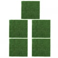 thumbnail image 1 of 5Pcs SquareShaped Garden Artificial Grass Lawn Turf DIY Miniature Landscape Decoration 30x30cm, 1 of 5