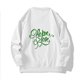thumbnail image 5 of Ceisia Men's St. Patrick's Day Clover Print Sweatshirt | Relaxed Winter Festive Casual Pullover Gift, 5 of 5