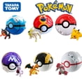 thumbnail image 2 of Figura de acción de Pokémon Pikachu Mewtwo, juego de pelota explosiva, modelo de bola de elfo, muñeca de Anime, juguetes para niños, juguete para regalo, 2 of 4