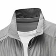 thumbnail image 6 of Men's Outdoor Casual Jacket Loose Fit Stand Collar Multi-Pocket Sun Protection Windbreaker for Hiking Fishing Travel Streetwear Modern Fashion Essential | AESTIVO,Gray L, 6 of 8