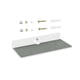 thumbnail image 4 of Soportes para barra de sonido Accesorios de montaje en pared Soportes universales para altavoces Soportes resistentes Claro, 4 of 9