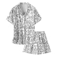 thumbnail image 3 of MIASHUI Easter Kid DIY Hand Painted Homewear Set Colouring Pajama Sets for Boy and Girl,White,2-3 Years, 3 of 4