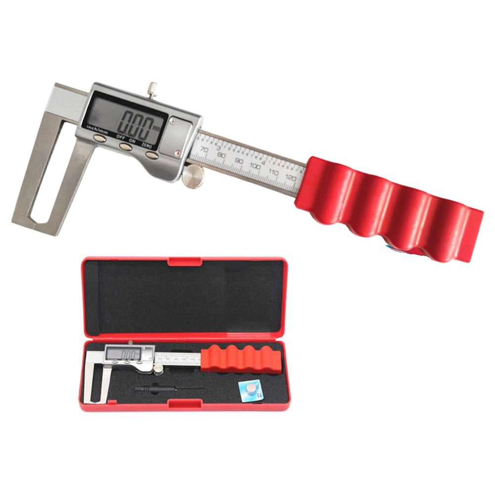 yaaqii 1pcs Non-removable brake disc thickness gauge caliper digital display 0-150mm
