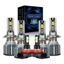 For BMW 328d/328d xDrive 2014-2018 6000K 6x LED Headlight Bulbs H7 H7 High Low Beam H11/H8/H16 Fog Lamp,q8