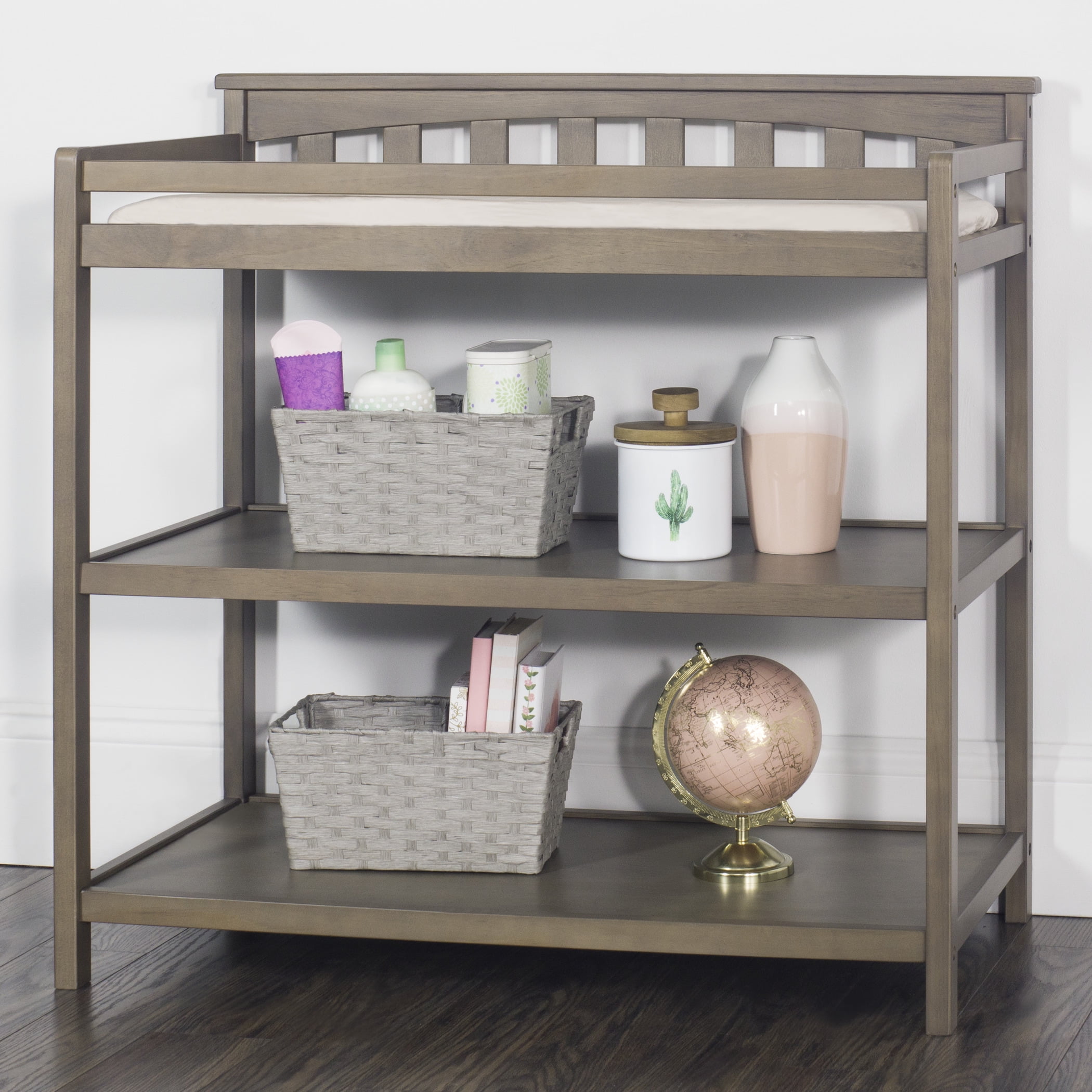 Forever Eclectic Flat Top Changing Table, Dusty Heather