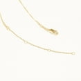 thumbnail image 3 of Pavé Initial Necklace - Silver, 3 of 5