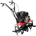 thumbnail image 6 of Heavy Duty Gas Garden Tiller, 7HP 212CC Engine, 32.5in Wide 10in Deep Cultivator with 6 Blades for Soil Preparation, 6 of 9