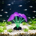 thumbnail image 2 of Glow In Dark Silicone Sea Anemone Ornament, Luminous Artificial Coral Plant Fish Tank Decor Aquarium Landscape Underwater Decoration in 5 Colors, 2 of 6