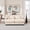 Beige, variant on U Shaped Sectional Couches for Living Room, Modular Sectional Sofa Cloud Couch with Ottoman, Deep Seat Loveseat Comfy Advanced Flannelette Oversized Sofa, Modern Couch with Armrests 4 Pillows (Brown)
