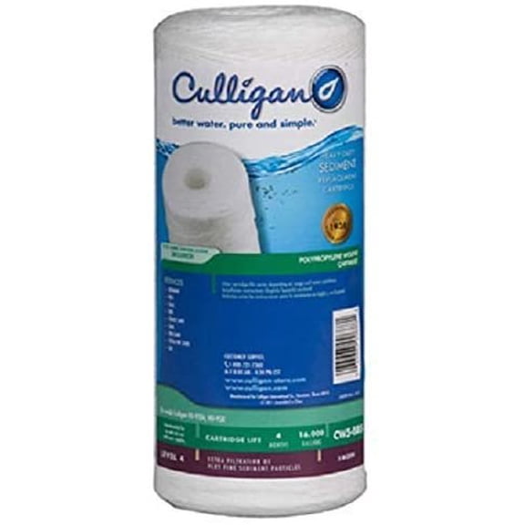 Culligan CW5-BBS Level 4 Whole House Sediment Water Filter Cartridge - Quantity 6