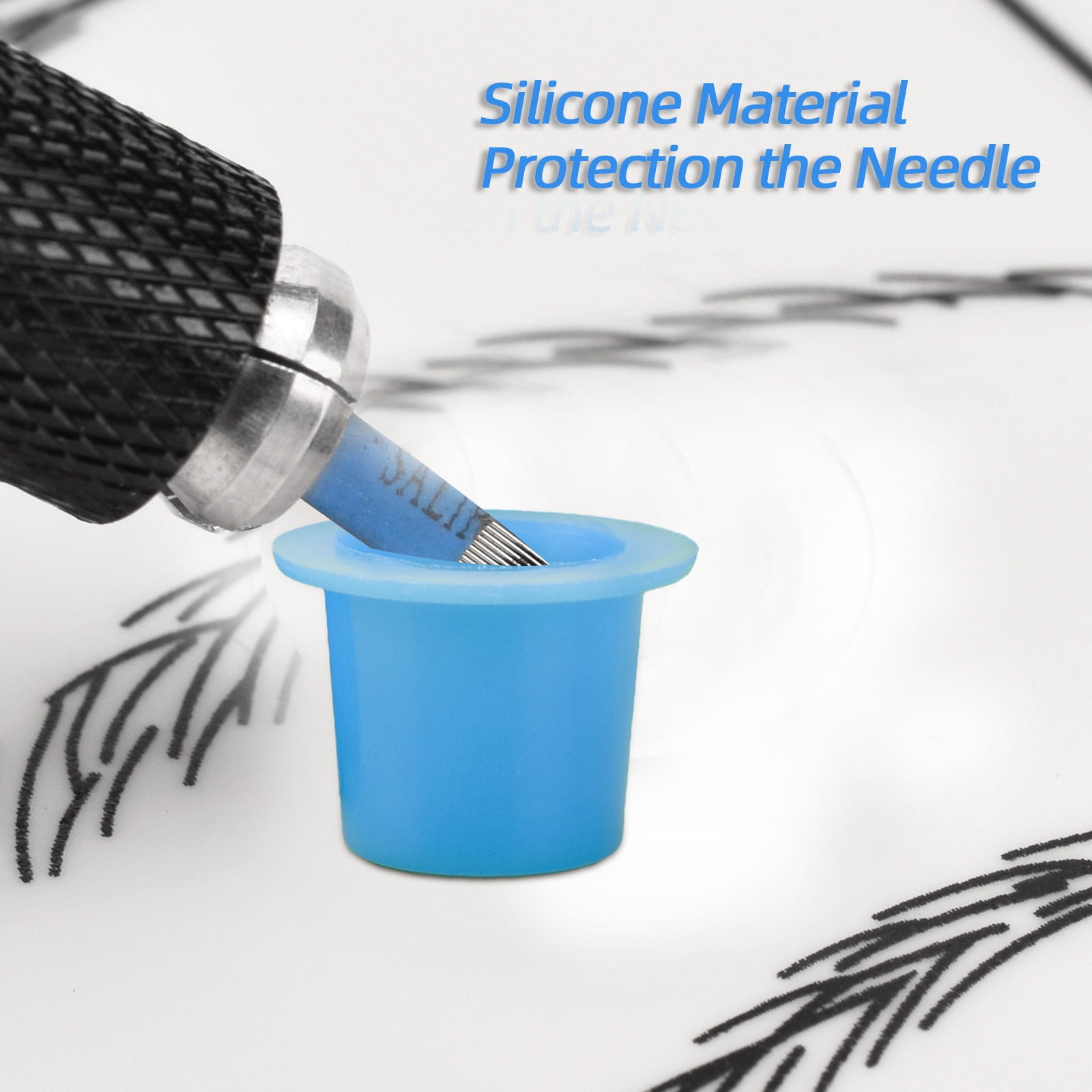 3000 1 Hand Skin Removal Products after Piercing Care Stencil Stuff for Tattooing Numbing Spray for And Piercings Fast Freehand Fills 110mm Rolling compatible with Machine The Hustle State
