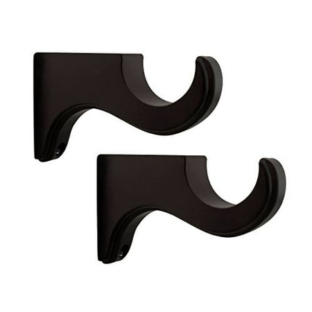 Beme International 1 3 8 Inch Diameter Single Wood Drapery Bracket