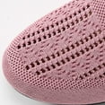 thumbnail image 6 of Mepaouo Women's Slip on Loafer Shoes Mesh Casual Ballet Nurse Walking Sneakers Knit Low Wedge Flats, 6 of 8