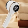 thumbnail image 3 of Ovzne Fabric Shaver And Lint Remover, Rechargeable Model Sweater Defuzzer With 3 -Speeds, LED Display Screen, Battery Operated, Clothes Fuzz Up to 65% Off, 3 of 4