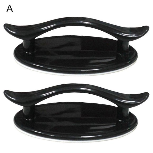 2Pcs Widely Used Cabinet Handle Self-adhesive Easy to Install Home Improvement Modern Handle Pull