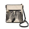 thumbnail image 2 of HELLHERO Zebra Pattern Purse Satchel, Stylish Shoulder Purse PU Leather Adjustable Strap Shoulder Bag for Weekend Getaways Travel, 2 of 7