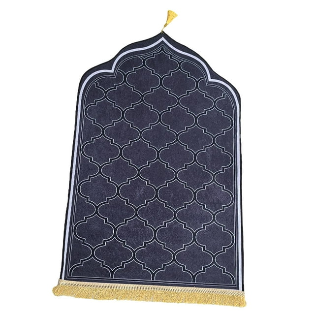 Lipstore Prayer Mat Prayer Rug Muslim Prayer Rug Thick Floor Carpet Prayer Carpet Mat for Black