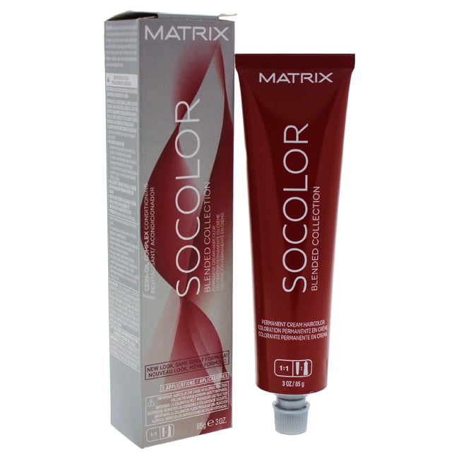 Matrix SoColor Blended Collection 3-ounce Permanent Cream 4A Dark Brown Ash