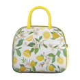 thumbnail image 2 of Lunch Bag Lunch Box for Women Reusable Insulated Lunch Bags,Water-Resistant Lemon Cooler Lunch Tote Bag, Large Capacity for Work Travel Picnic, 2 of 6