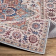 thumbnail image 5 of Iris IRS-2301 2'3" x 3'9" Rug Navy/Ice Blue/Ivory/Yellow/Wheat/Orange/Red/Mauve, 5 of 7