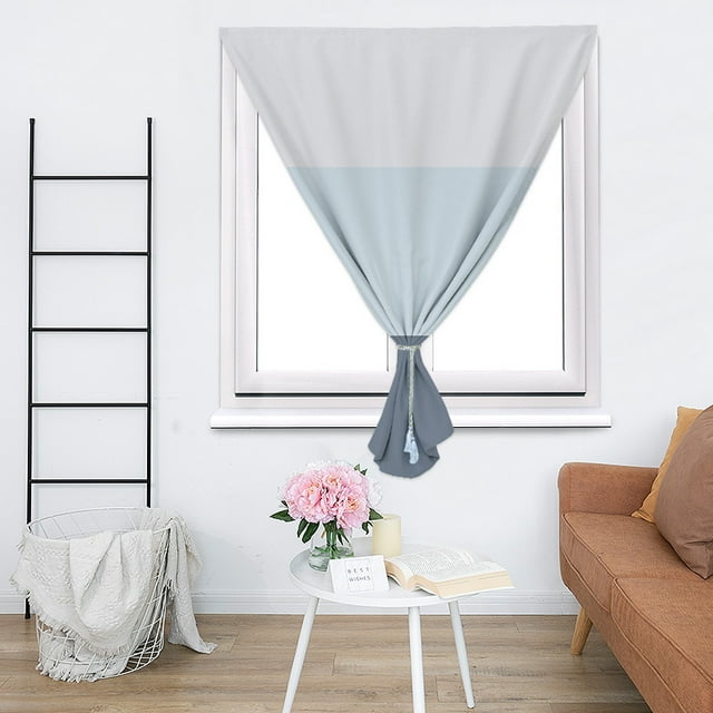 Stores Occultants Portables à Coller Rideaux Occultants Temporaires pour Enfants Chambre de Bébé avec Attache de Rideau
