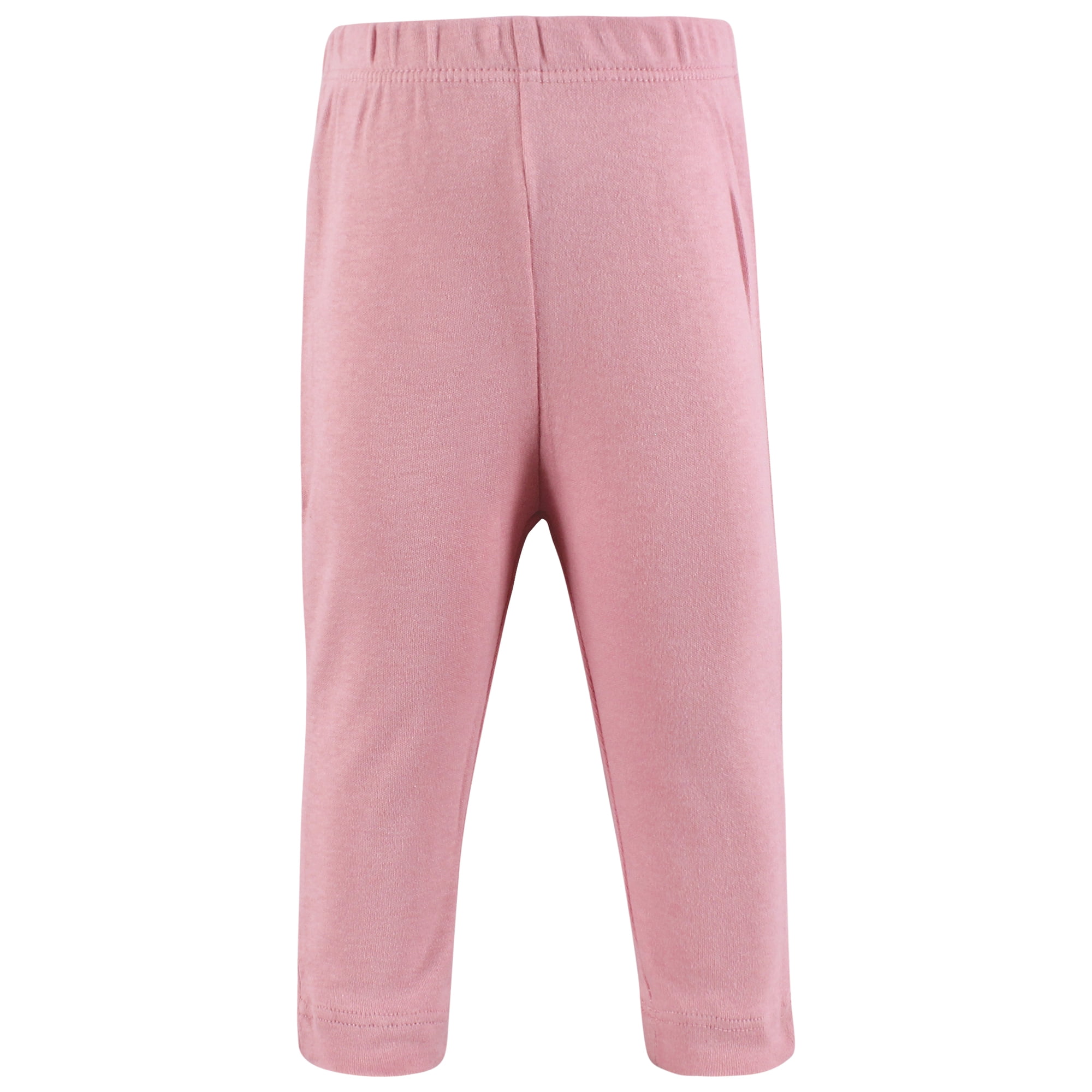 Hudson Baby Girls Cotton Pants and Leggings, Fall Botanical, 3T