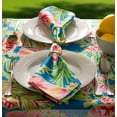 thumbnail image 2 of DII Summer Floral Print Napkin (Set of 6), 20x20", 100% Polyester, 2 of 3
