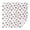 White Cow Head, variant on White Cow Moo Milk Pattern Square Tablecloth,Waterproof Square Table Cover,Wipeable Spillproof Washable Table Cover for Home Kitchen Party Decor 42"X42"(107x107cm)