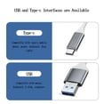 thumbnail image 2 of USB Hub Multiport Dock Multi-Splitter USB Type-A 3.0 Hub Adapter for PC Mac, 2 of 6