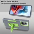 thumbnail image 6 of CoverON For Motorola Moto G 5G (2024) / Moto G Play 5G 2024 Phone Case, Military Grade Heavy Duty Full Body Kickstand Cover, Gray, 6 of 9