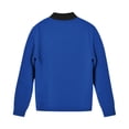 thumbnail image 3 of Mens Autumn And Winter Fashion Casual Zipper Pocket Solid Hatless Sweater Coat Jacket, 3 of 4
