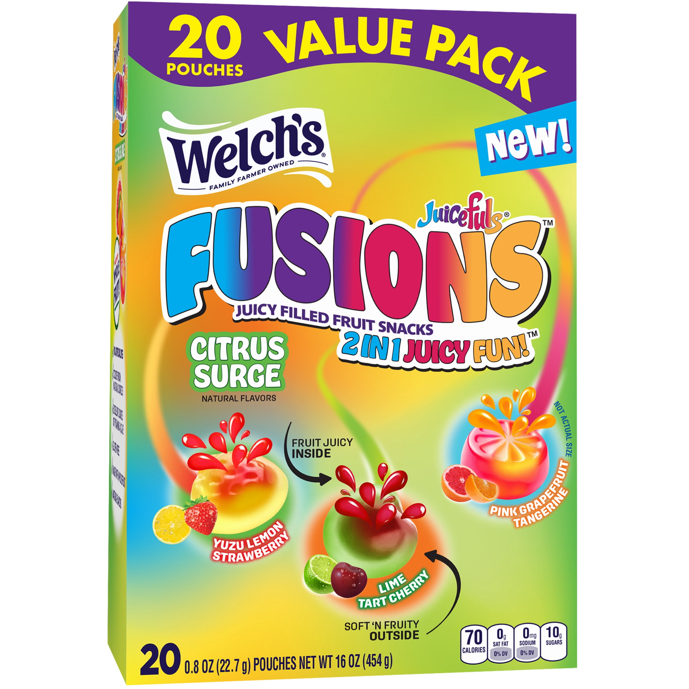 Welch's, Mixed Fruit Fruit Snacks 8 oz. (9 Count) - Walmart.com