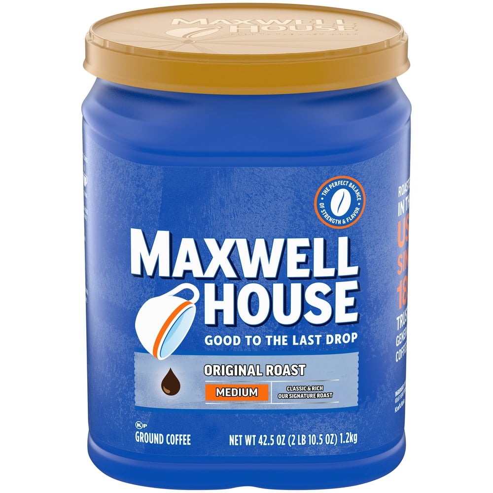 Maxwell House Original Roast Ground Coffee, 42.5 oz. Canister Walmart