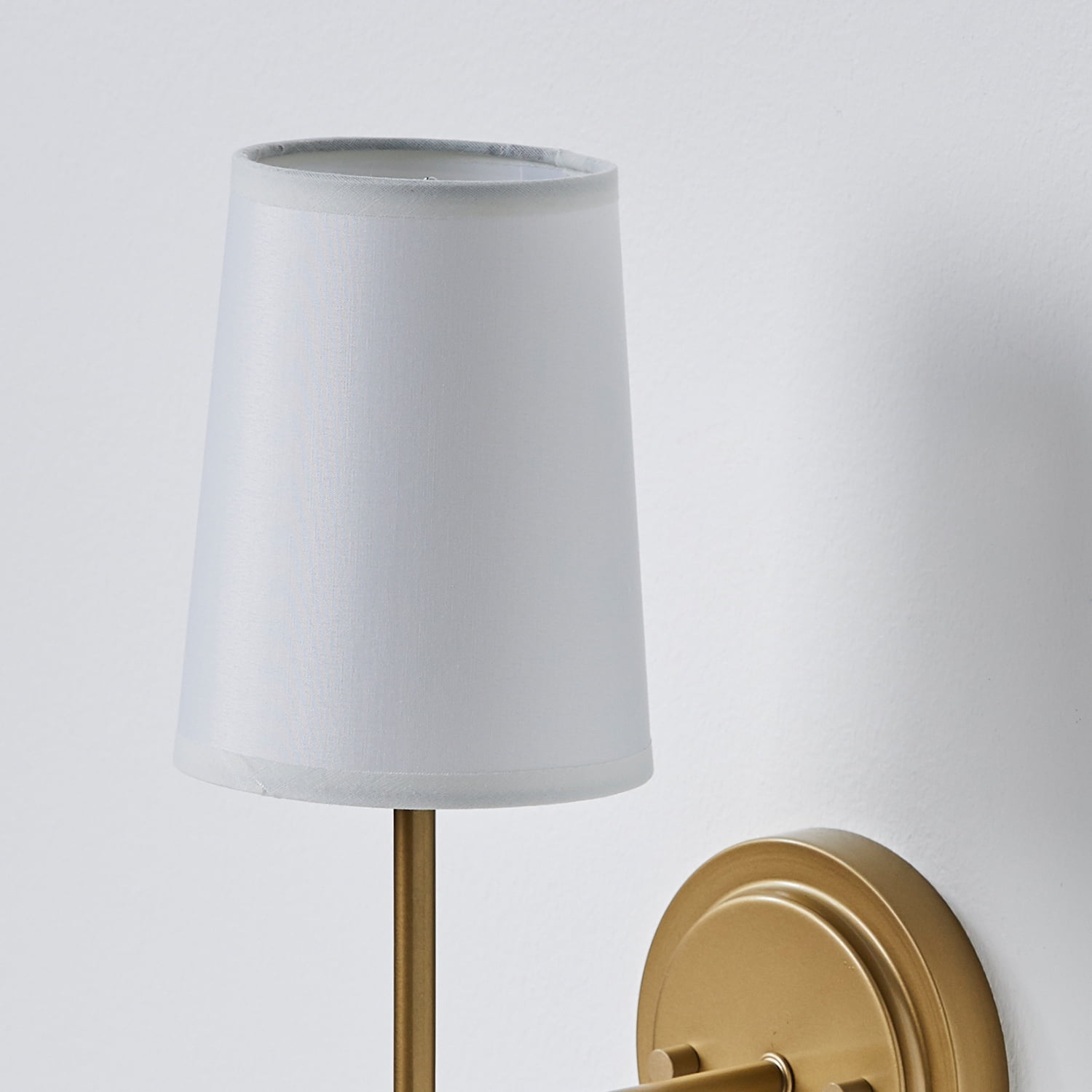 Better Homes & Gardens Energy Efficient LED Burnished Brass Indoor Wall Sconce