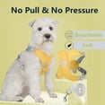thumbnail image 4 of Adjustable Breathable Dog Harness for Medium Dogs Soft Padded No Pull Pet Vest Easy Control Outdoor Running Training Lightweight Reflective All Season, 4 of 6