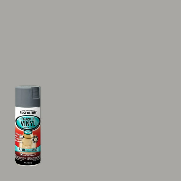 Gray, RustOleum Automotive Vinyl and Fabric Spray Paint248920, 11 oz