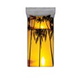 thumbnail image 2 of Ambesonne Tropical Fitted Sheet & Pillow Sham Set, Sunny Beach Exotic, Queen, Pale Orange Brown, 2 of 3