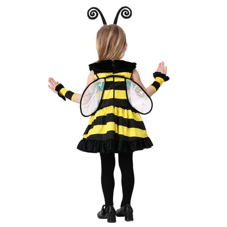 Toddler Girl's Deluxe Bumble Bee Costume