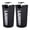 Black, variant on Tripumer 2 Pack Laundry Hamper, 90L Collapsible Large Dirty Clothes Basket with Handles for Bedroom Dorm, Black