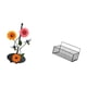 thumbnail image 5 of Dispensador de papel higiénico vertical antideslizante con cesta colgante de pared y estantes flotantes de metal. Ideal para cocina, baño, sala de est, 5 of 8