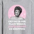 thumbnail image 3 of Golden Girls - Crying Is For Plain Women - Men's Long Sleeve T-Shirt, 3 of 5