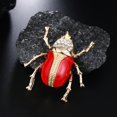 thumbnail image 2 of 1x Broche Forma De Broches Ropa Decoración Damas Broche Joyas Accesorios Broches rojo Fernando broche de insectos, 2 of 8