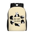 thumbnail image 1 of Fotbe Panda Doing Yoga Mochila de Viaje para Laptop, Mochila Ejecutiva Delgada y Resistente 15.6", 1 of 8