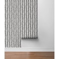 thumbnail image 6 of NextWall Black Mod Chevron Peel and Stick Wallpaper, 6 of 6