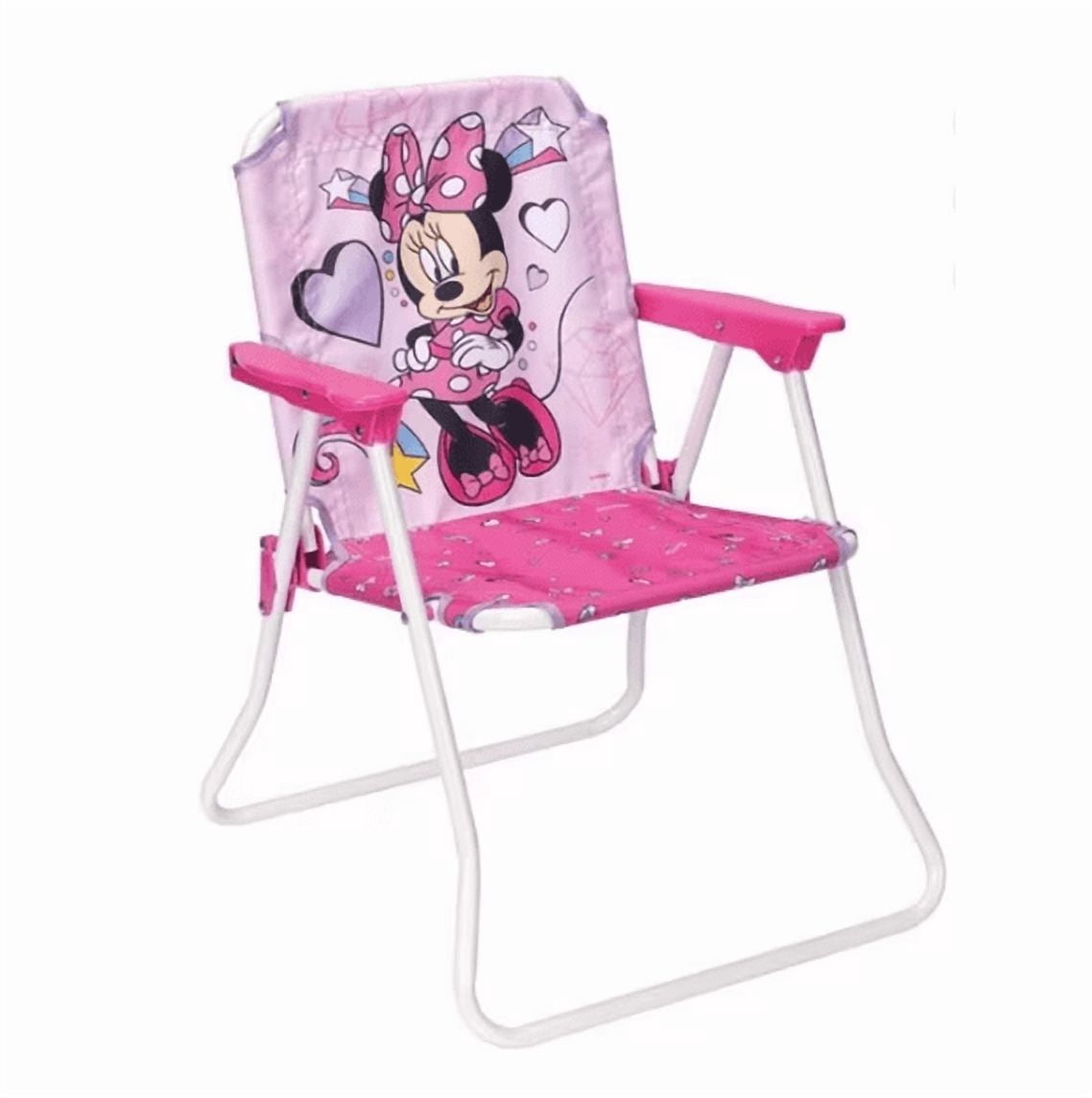 Adorable Minnie Mouse patio chair, perfect size and fun design for little ones