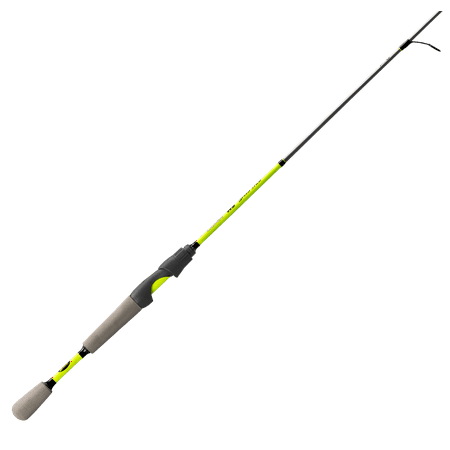 Lew s Laser HS Spinning Fishing Rod 6-Foot 6-Inch Fishing Rod Medium Action IM6 Graphite Rod Yellow/Black