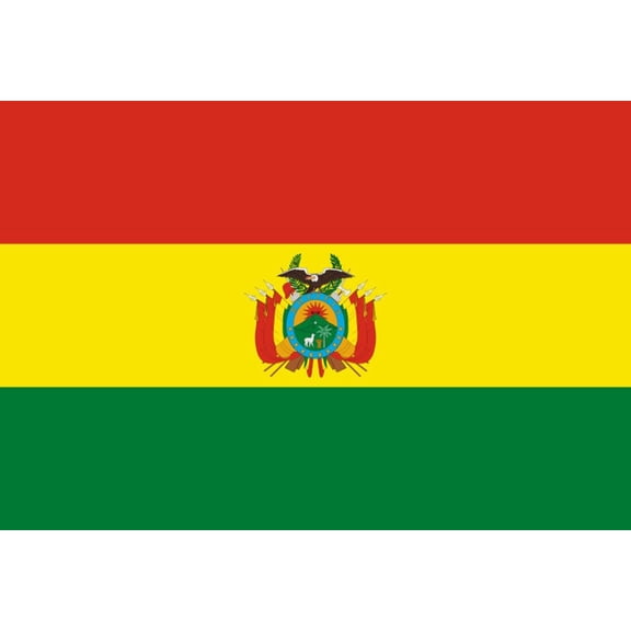 Bolivia Flag Decal Sticker - 6 inches wide
