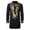 Black, variant on Fall Jumpsuits for Men African Gold Embroidered Long Sleeve Dashiki Tunic For Men Trendy Clothes